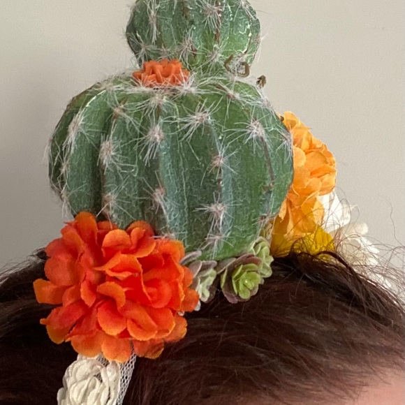 One of a kind desert vibe floral headband OS - Picture 3 of 10